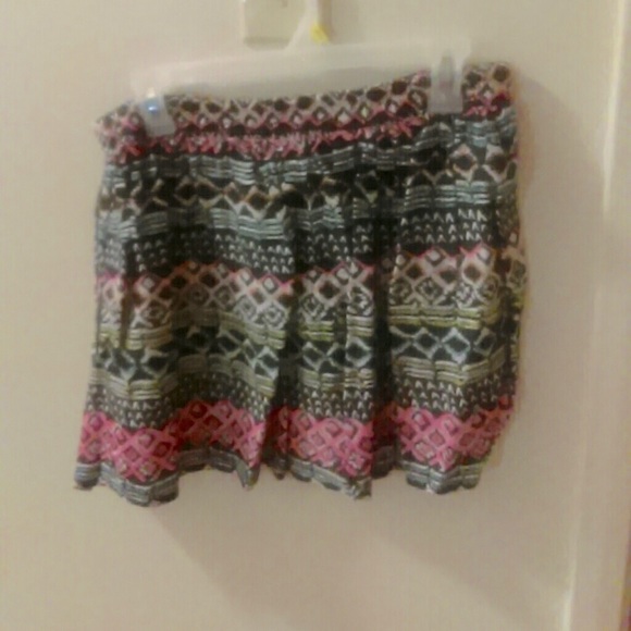 Tribal Printed Skirt - Picture 1 of 4